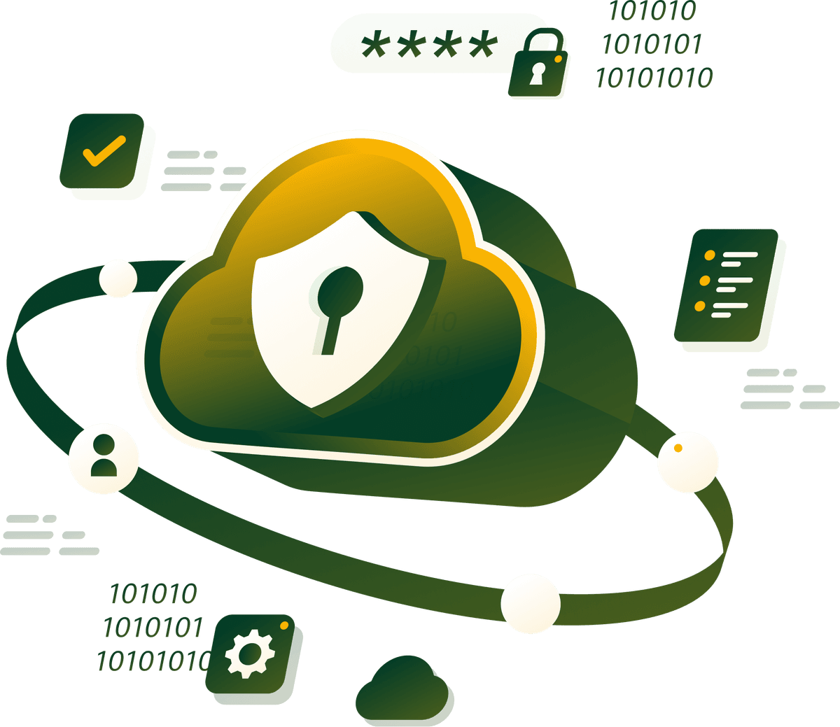 Cloud Infrastructure Illustration